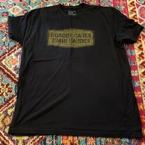 Nobody Cares Train Harder Cam Haynes Shirt